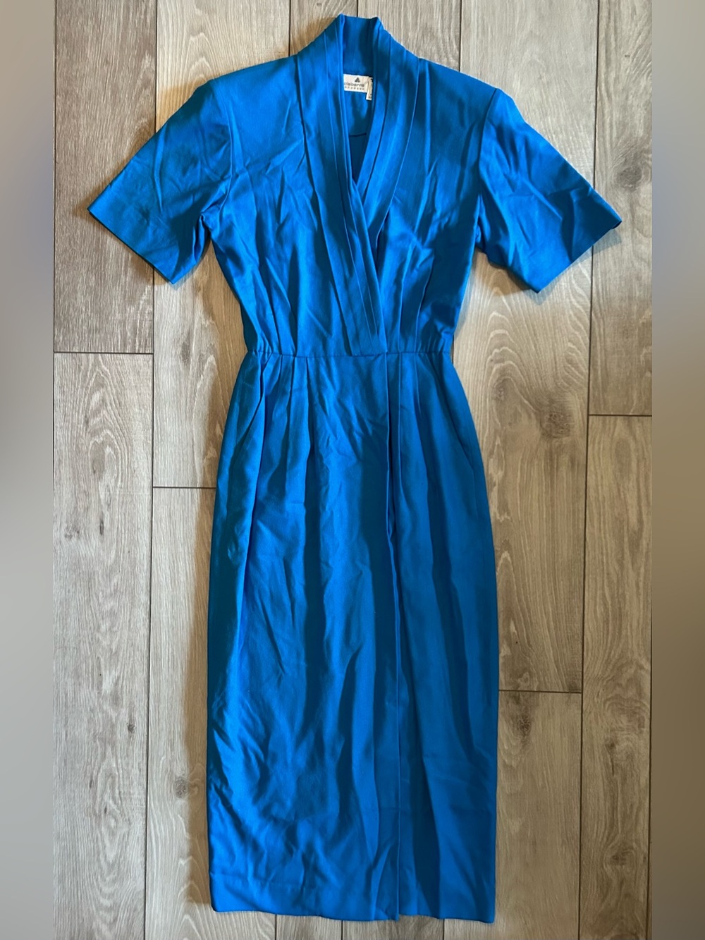 Liz Claiborne Bright Teal Midi Dress